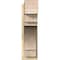 Ekena Millwork Merced Block Rough Sawn Outlooker, Douglas Fir, 8"W x 28"D x 28"H OUT08X28X28MRC05RDF - alternate 3